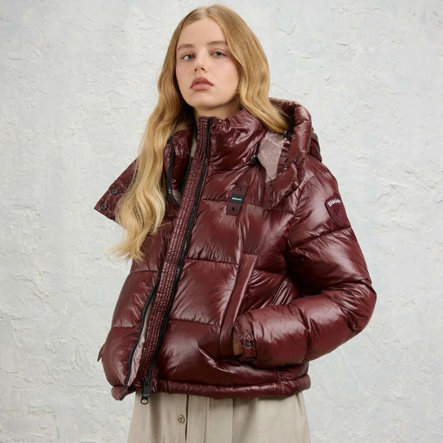 Blauer Giubbino da donna 26WBLDC02071