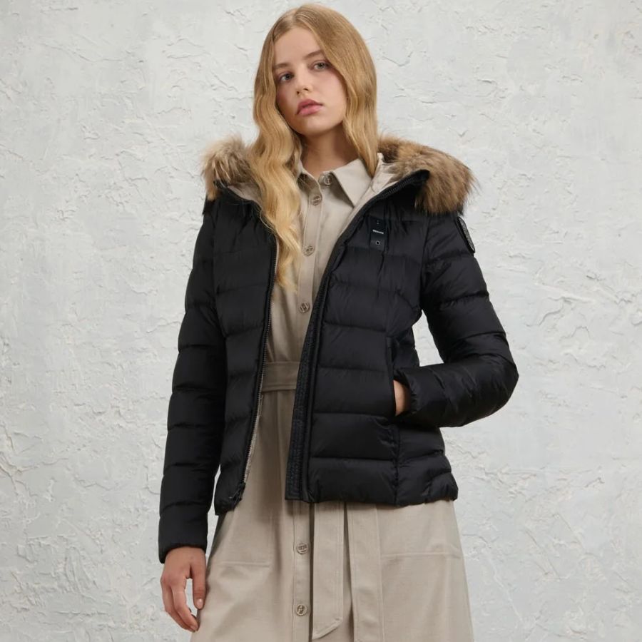 Blauer Giubbino da donna 26WBLDC03038