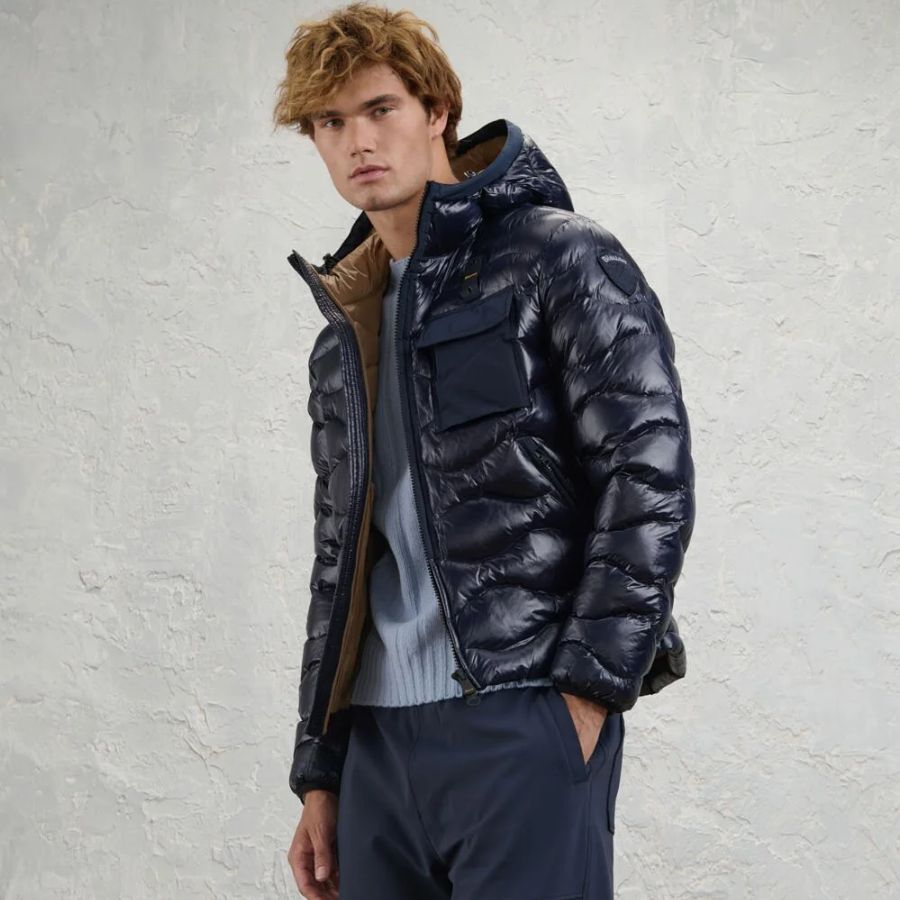 Blauer Giubbino da uomo 26WBLUC02053 GIUBBINO CORTO IMBOTTITO OVATTA TERMICA BRYANT