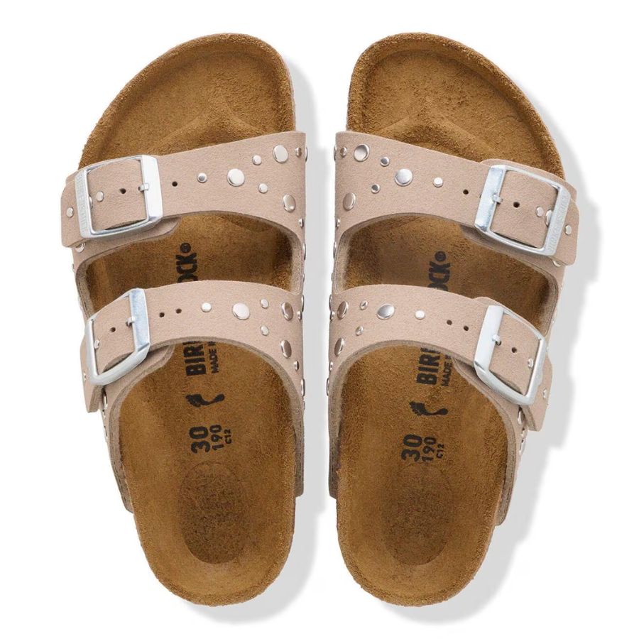 Birkenstock sandalo Arizona Rivet Border donna 1031708