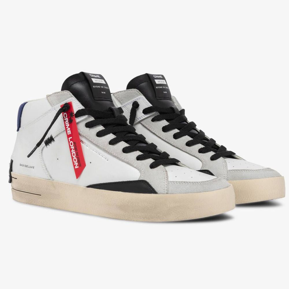 Crime London sneakers SK8 DELUXE MID da uomo 15151AA7.10