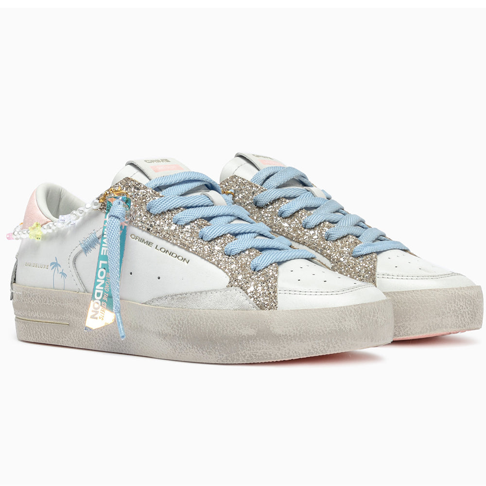 Crime London Sneakers da donna deluxe baby shine