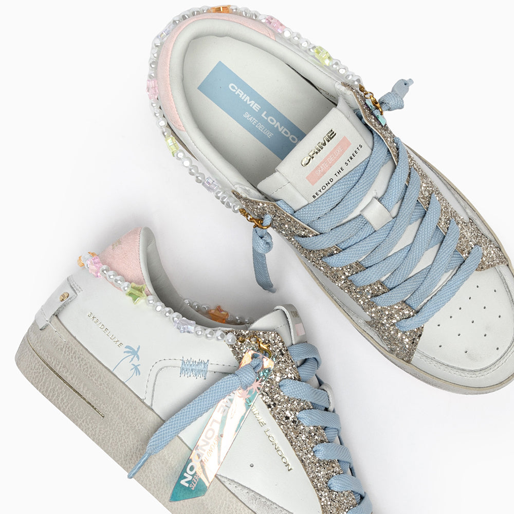 Crime London Sneakers da donna deluxe baby shine