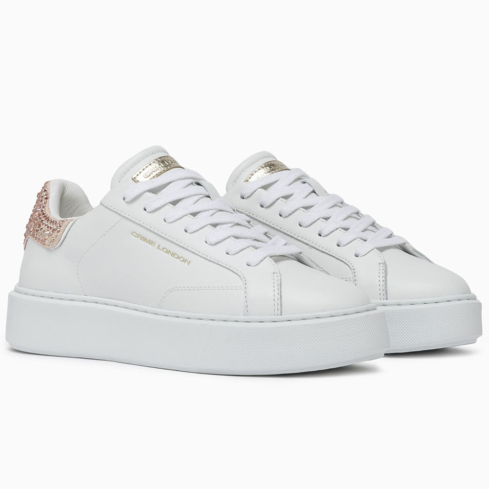 Crime London Sneakers da donna vanilla diamond