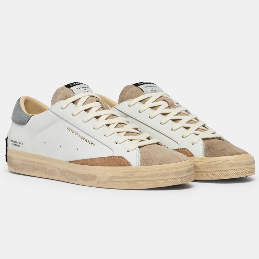 Crime London sneakers da uomo DISTRESSED LO-19050P