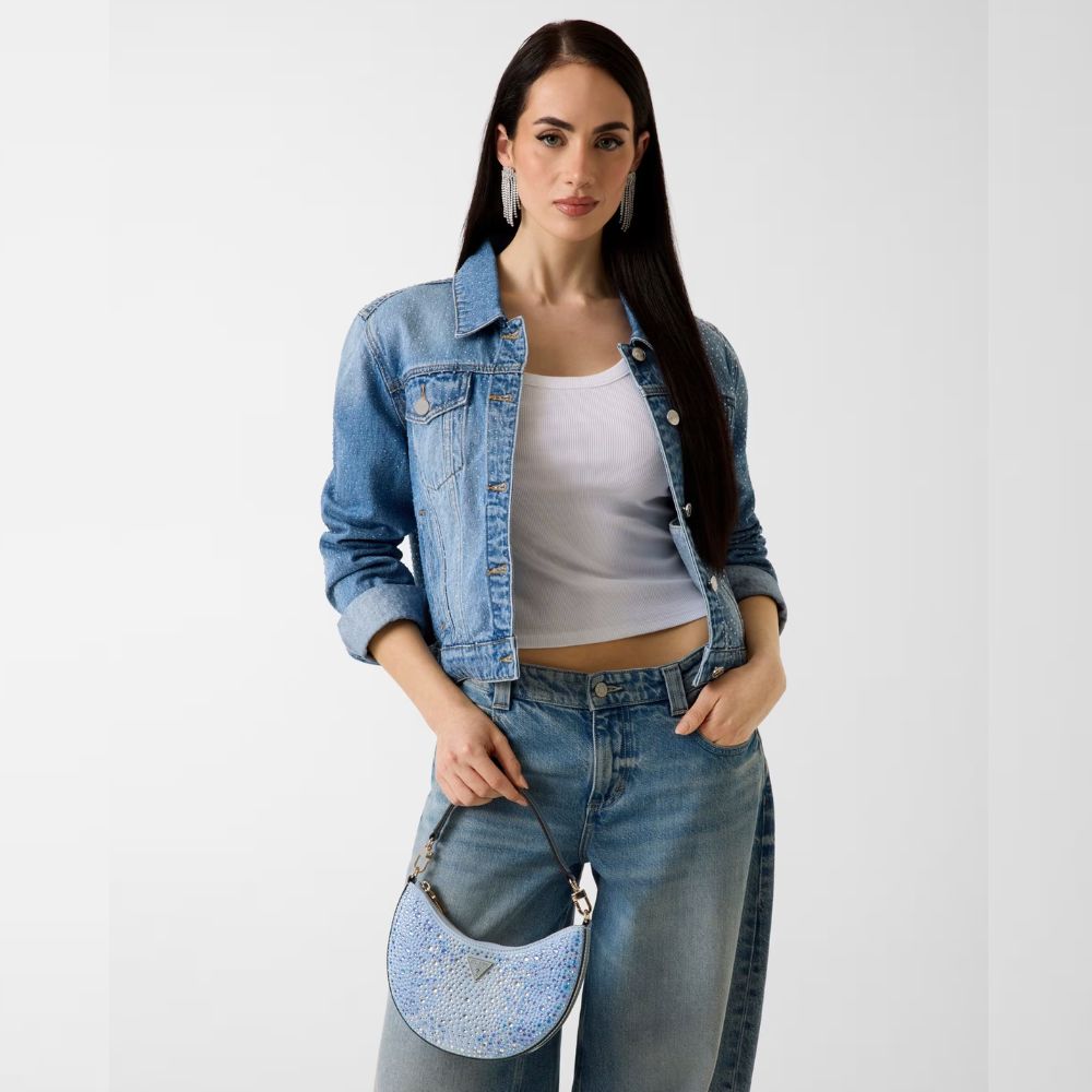 Guess Borsetta a mano con strass da donna EG993172