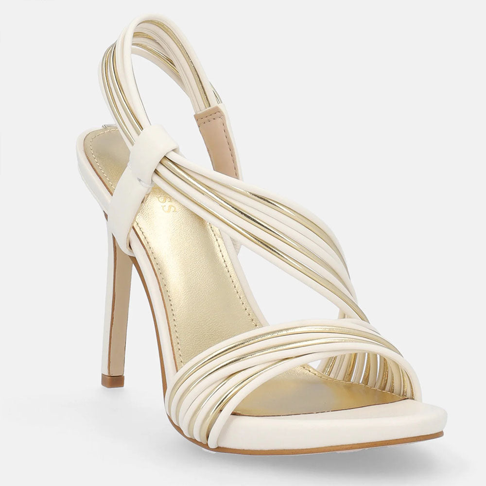 Guess sandalo donna elegante in ecopelle