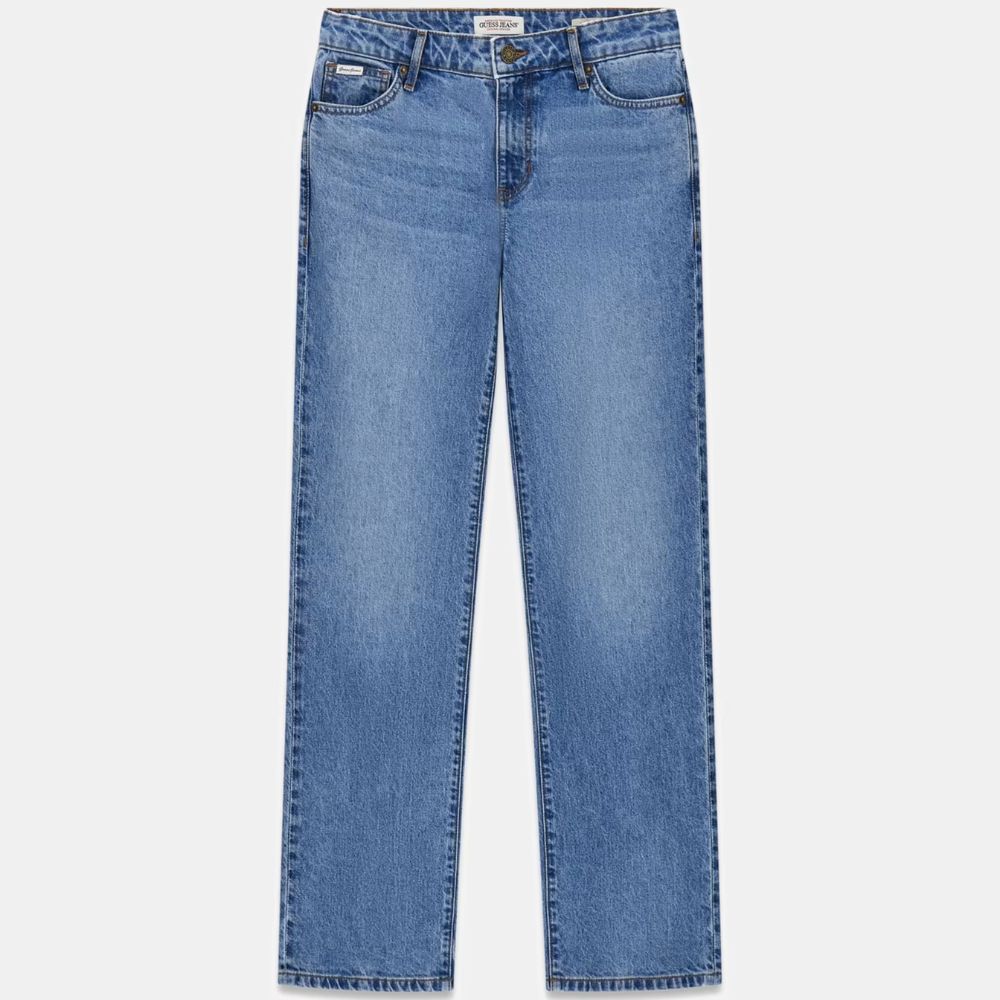 Guess Jeans Jeans straight a vita media da donna W5YA98D6332