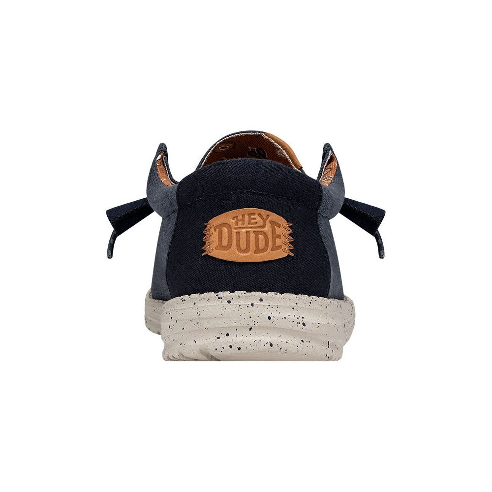 Hey Dude mocassino da uomo blu in tessuto