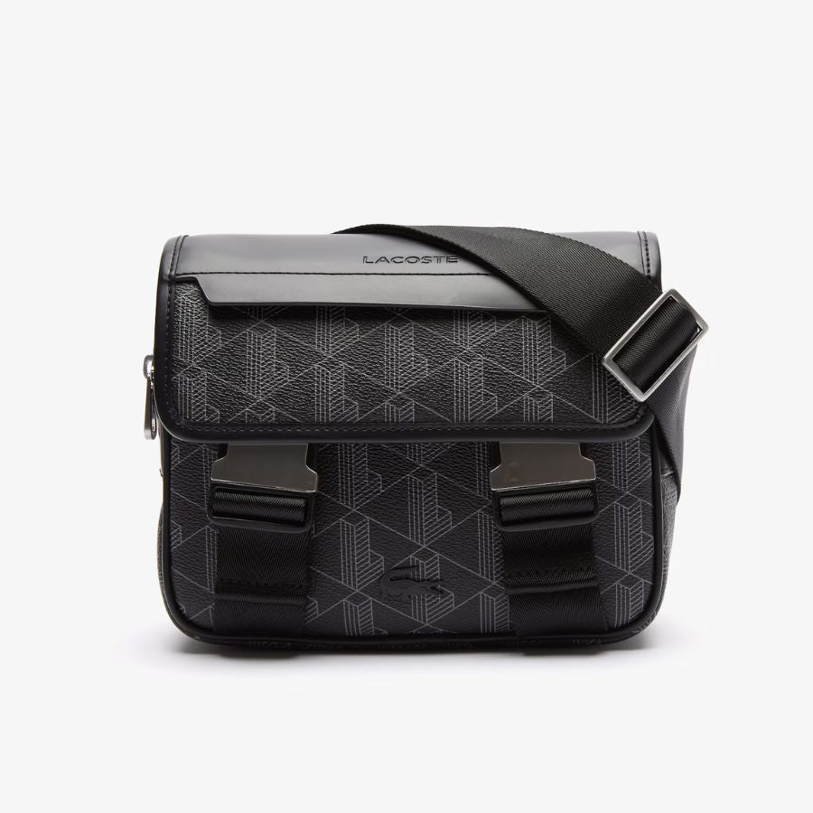 Borsa a tracolla Lacoste con patta e clip The BlendNH3787LX