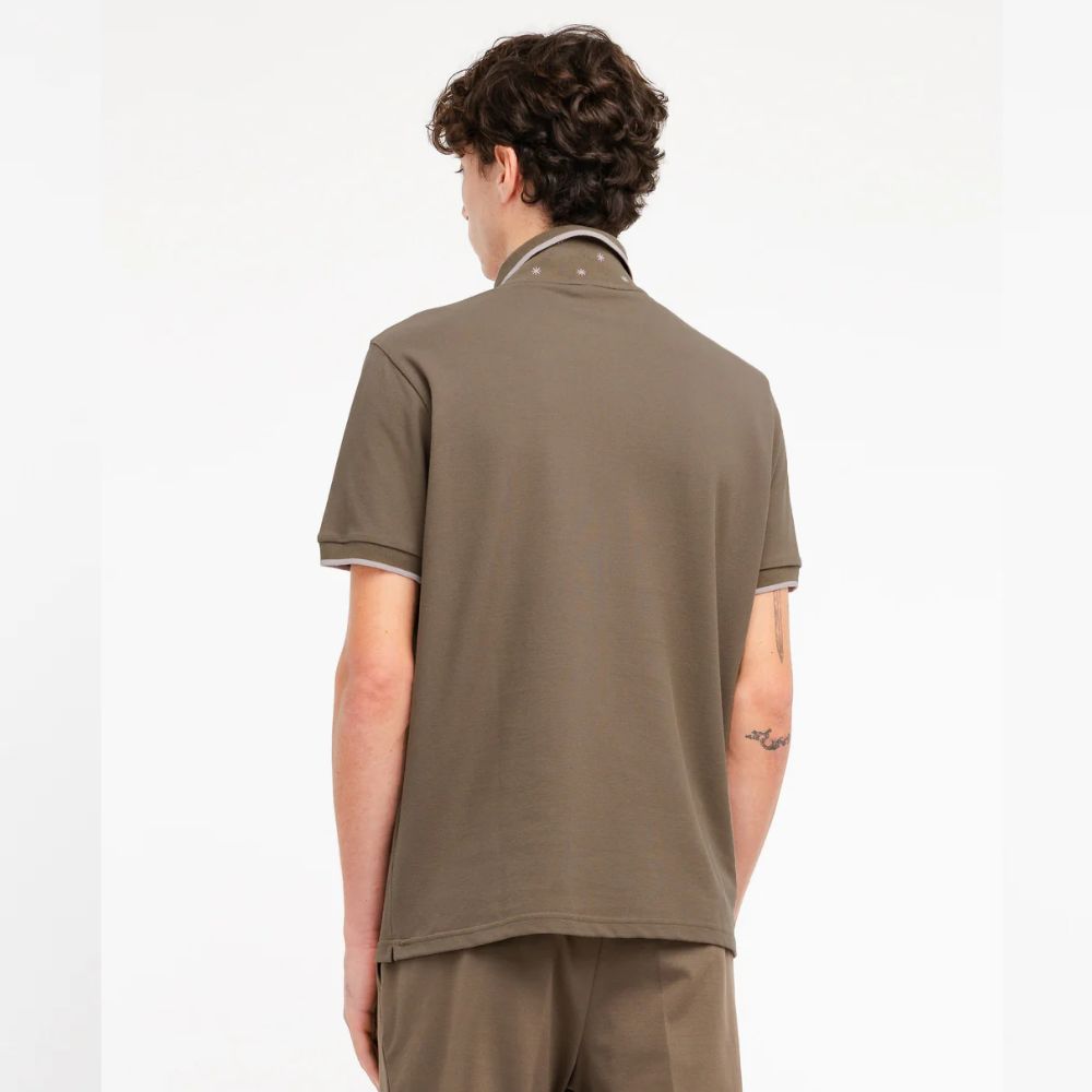 Manuel Ritz Polo contrasti in piquet 4032M550