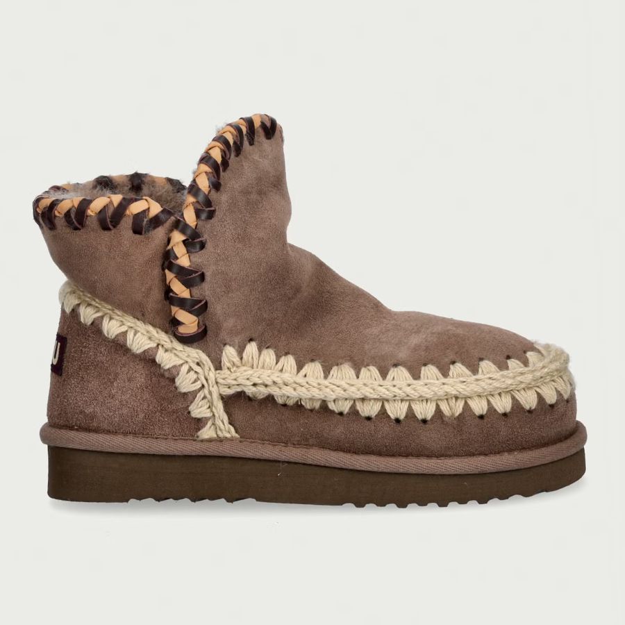 Mou Eskimo 18 Leather overstitching FW101154A