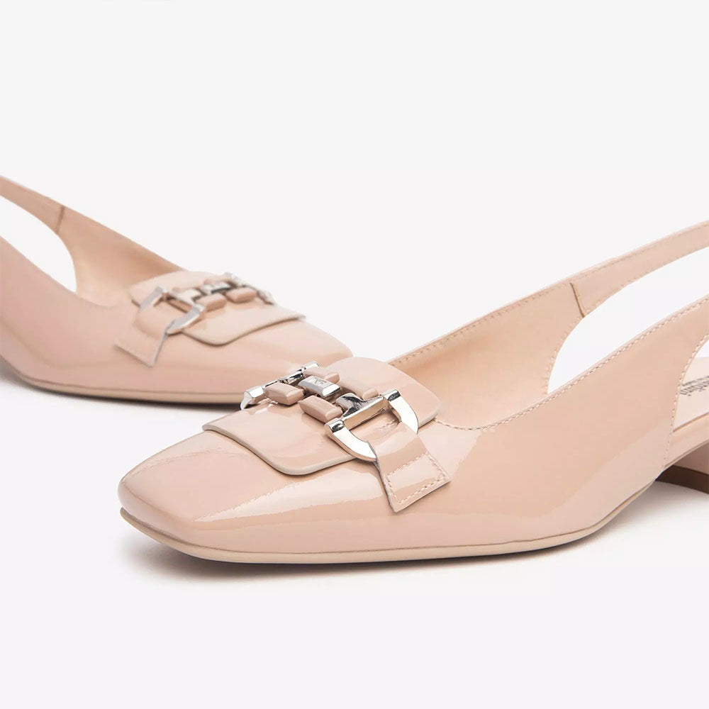 Nerogiardini Slingback da donna in pelle lucida