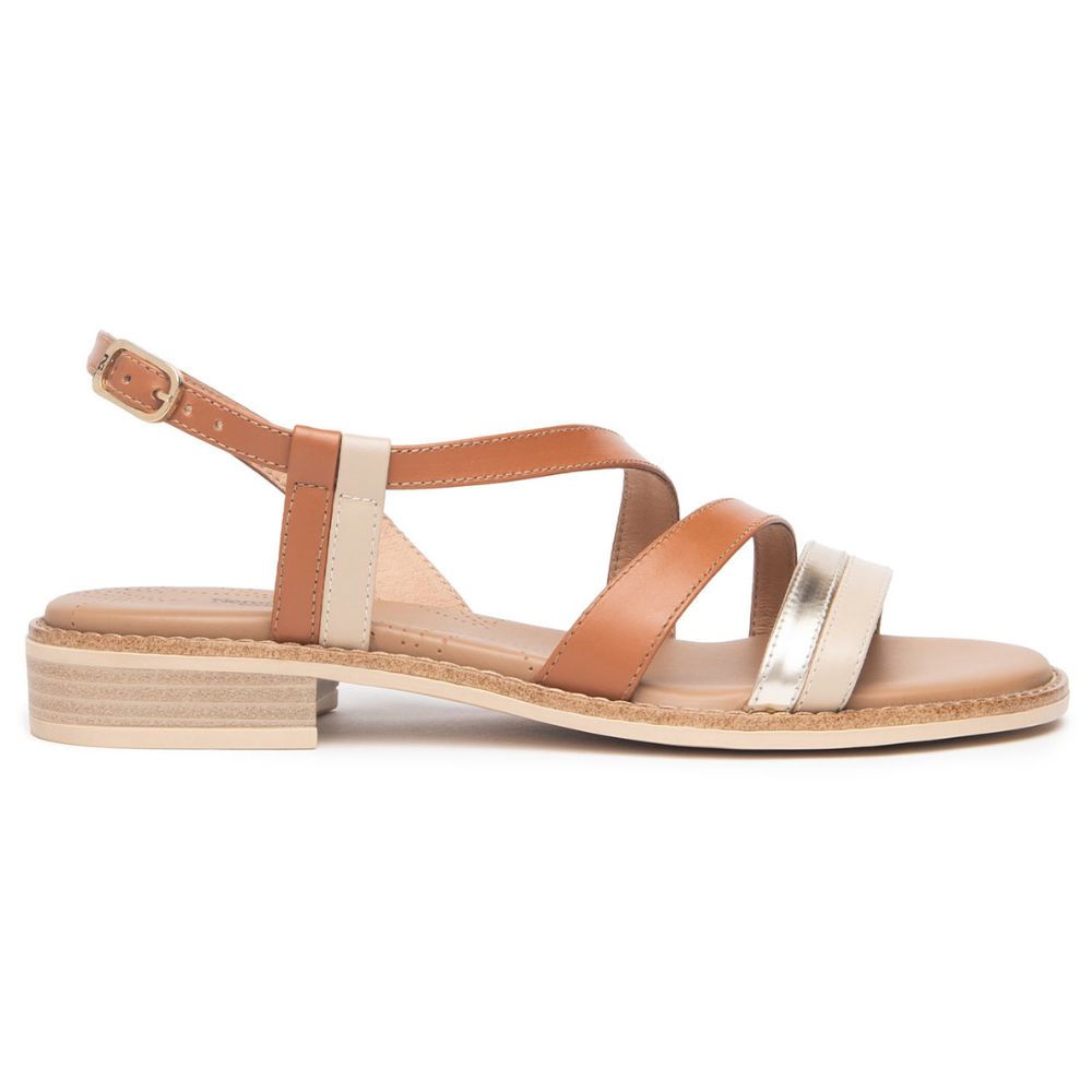 Nerogiardini Sandalo da donna in pelle E513422D