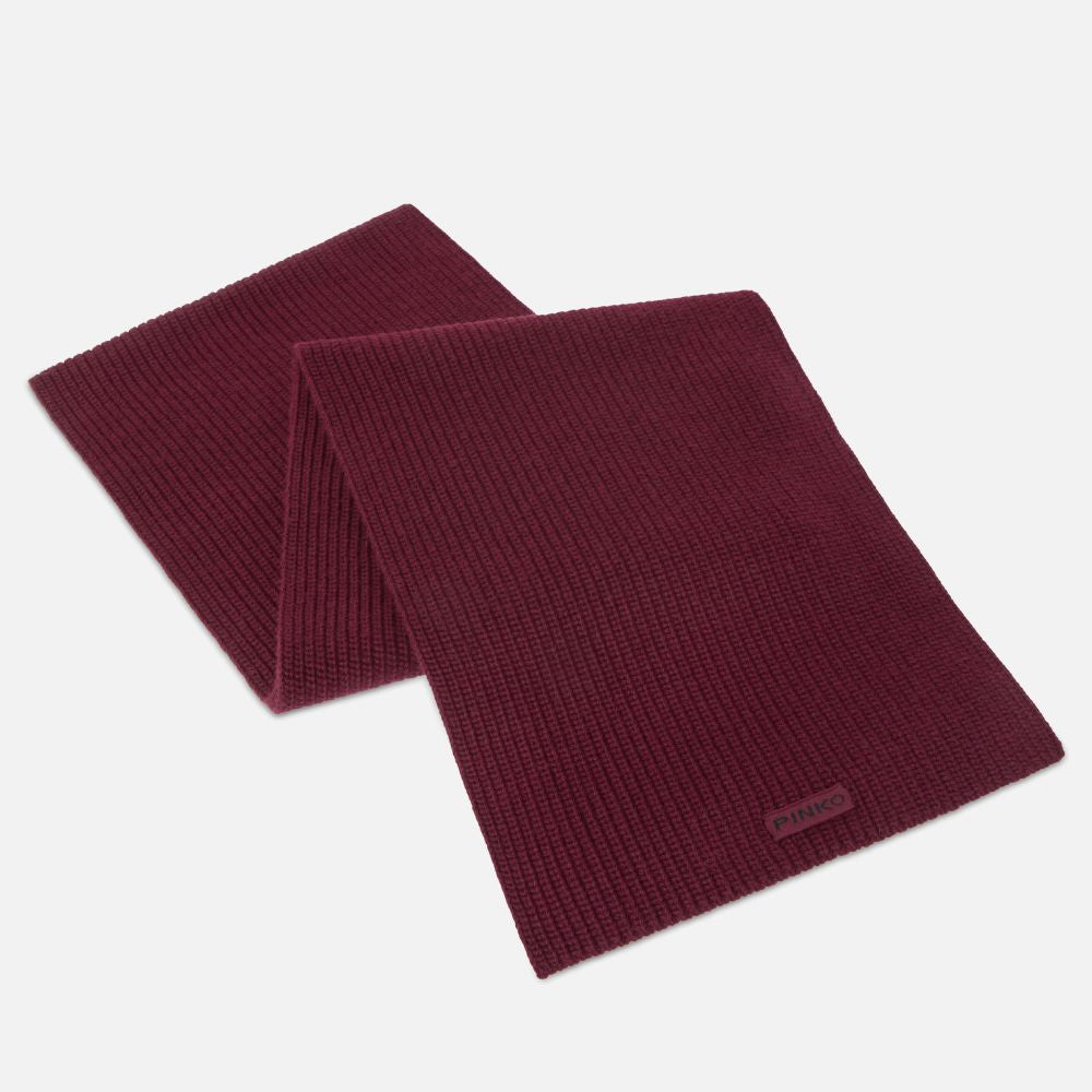Pinko Sciarpa in misto lana a coste da donna 105996-A2Z4