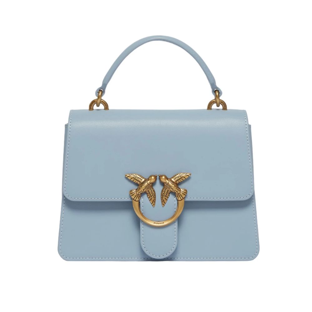 Pinko borsa a mano e tracolla piccola Love Bag in pelle 100071-A0F1