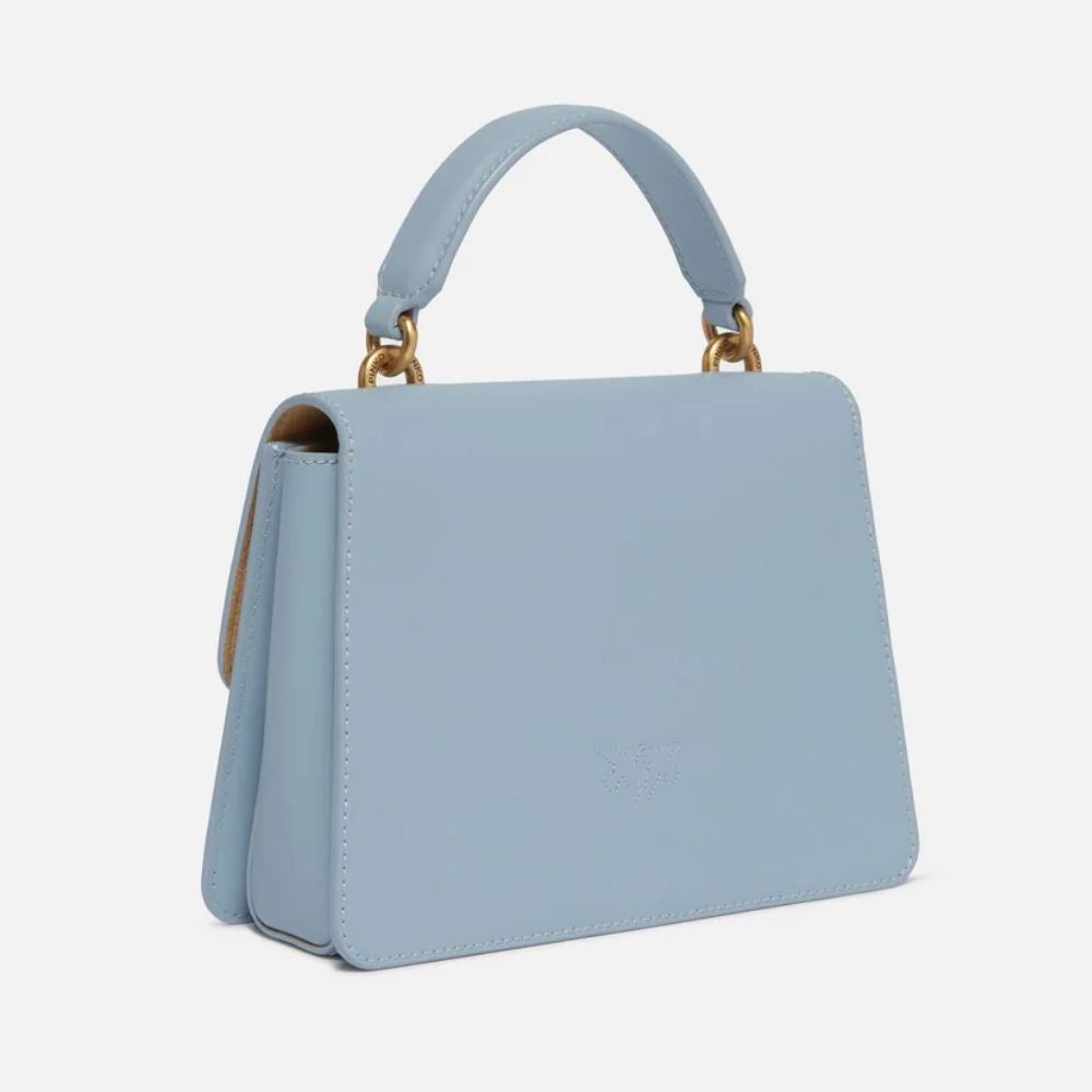 Pinko borsa a mano e tracolla piccola Love Bag in pelle 100071-A0F1