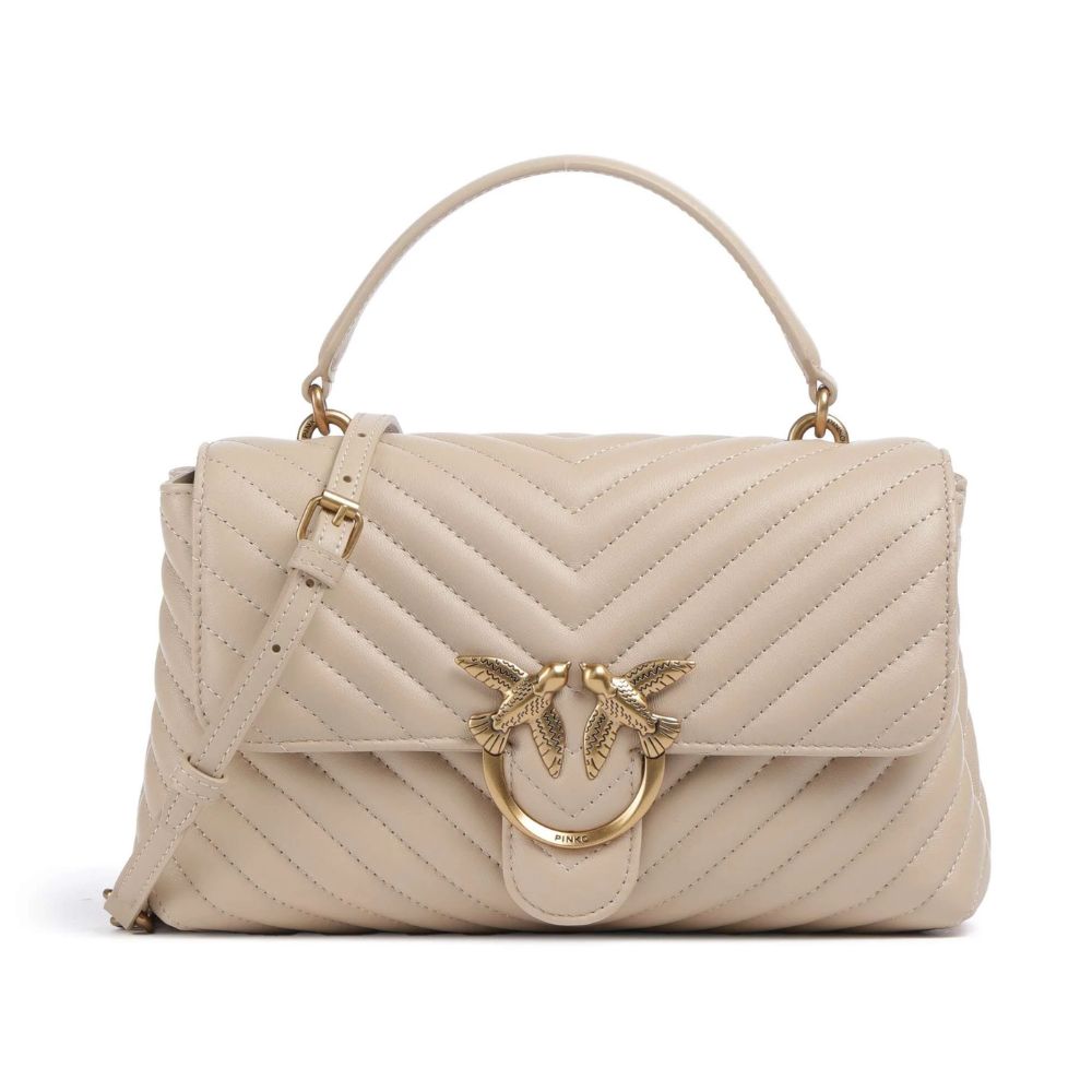 Pinko Borsa a mano in nappa chevron da donna 100043-A0GK