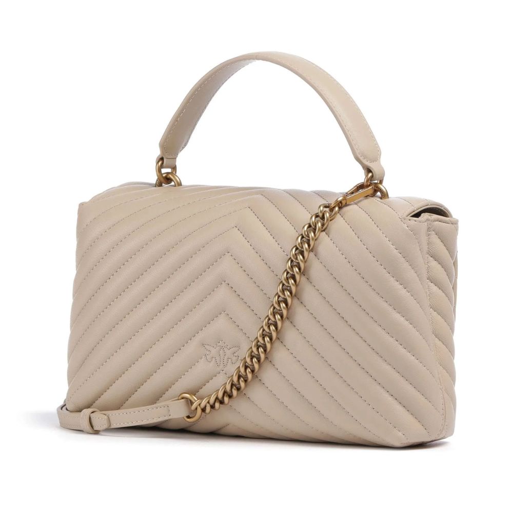 Pinko Borsa a mano in nappa chevron da donna 100043-A0GK