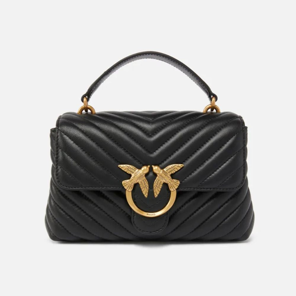 Pinko Mini Lady Love Bag Puff Chevron donna 100044-A0GK