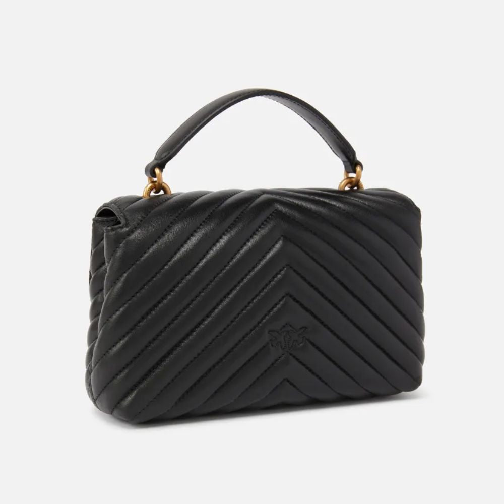 Pinko Mini Lady Love Bag Puff Chevron donna 100044-A0GK