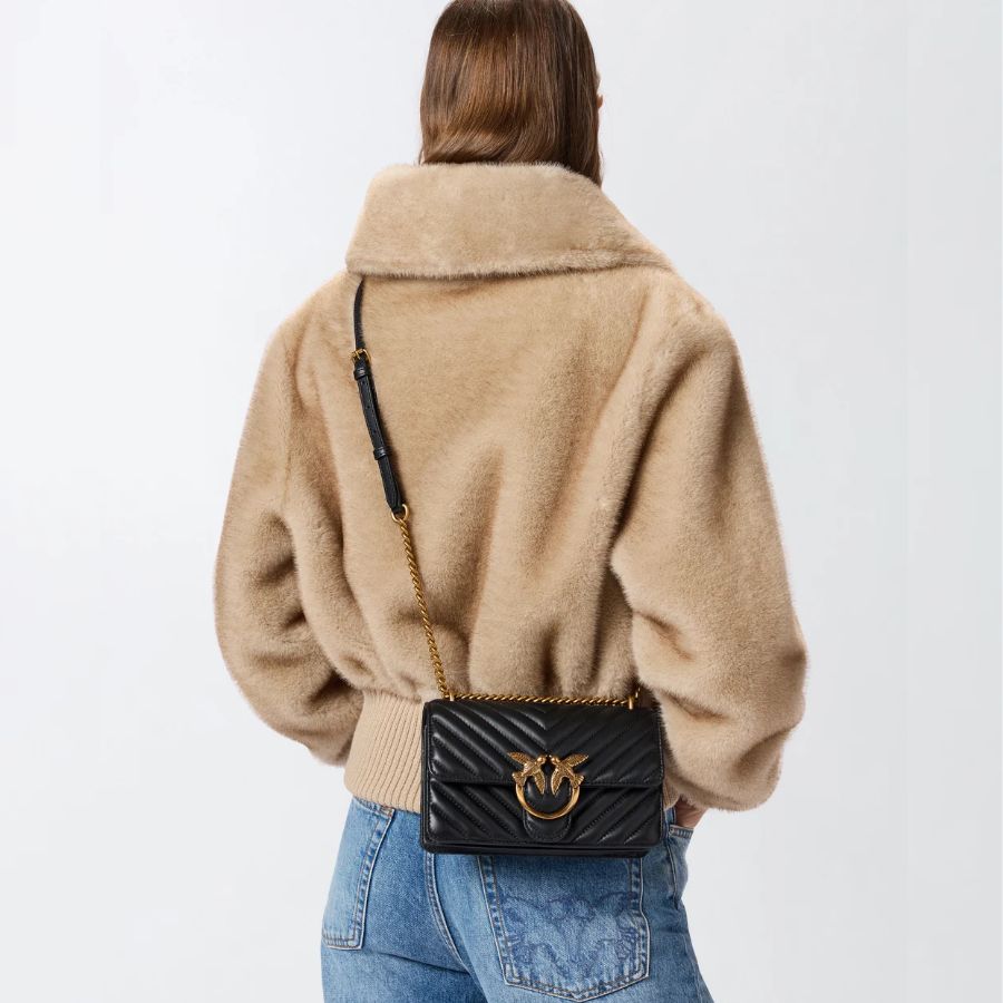 Pinko Borsa piccola a tracolla Love Bag One Chevron 100074-A0GK