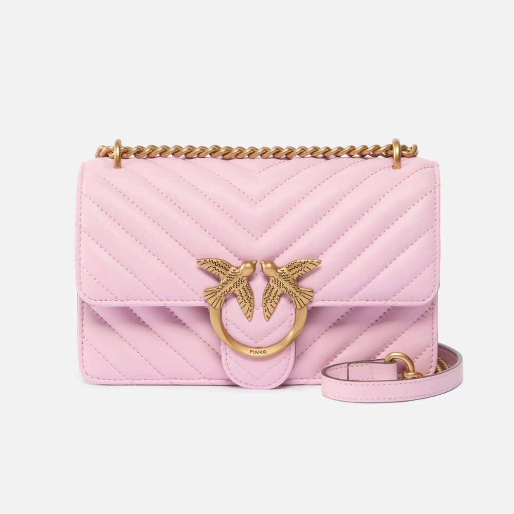 Pinko Borsa a tracolla piccola in nappa matelassé 10074-A0GK