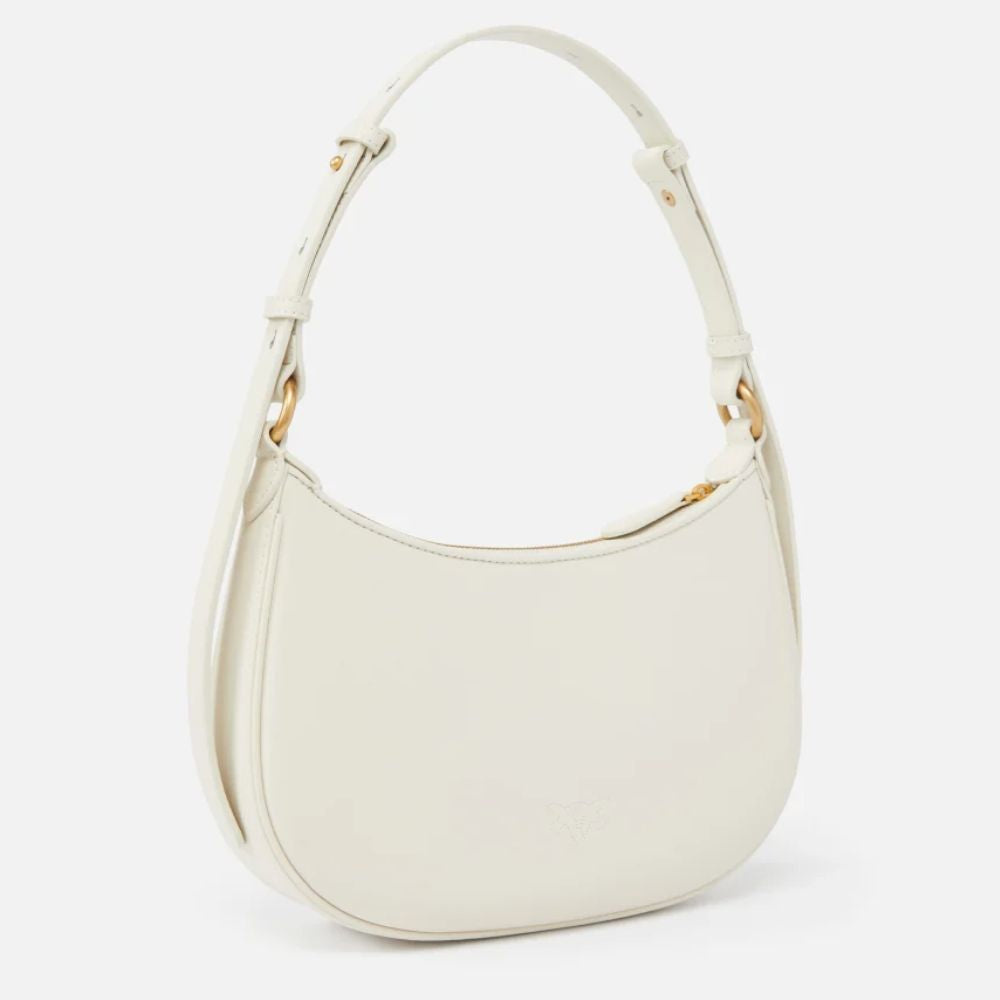 Pinko borsa a spalla piccola Half Moon in pelle 102790-A0F1