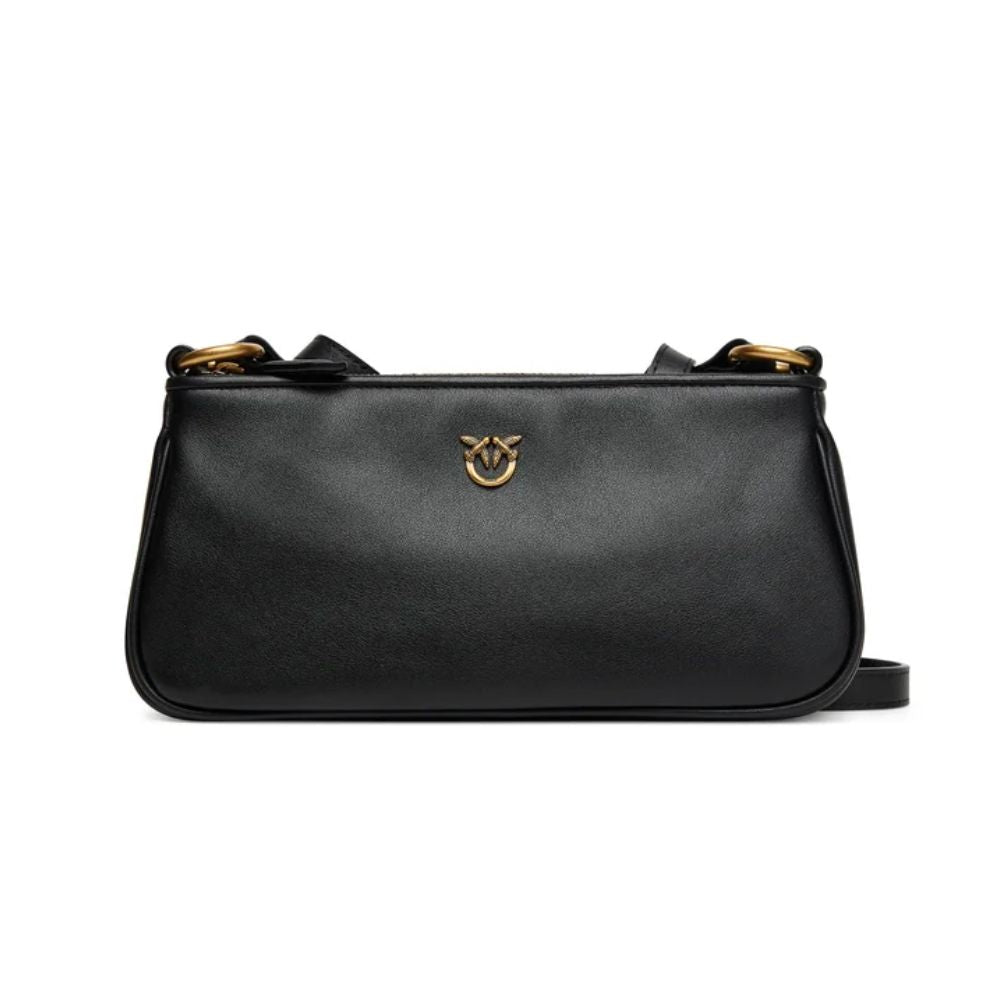Pinko borsa a tracolla Mini Half Moon Baguette in pelle 105069-A0QO