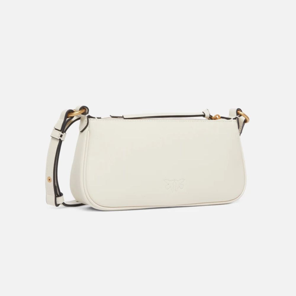 Pinko borsa a tracolla Mini Half Moon Baguette in pelle 105069-A0QO