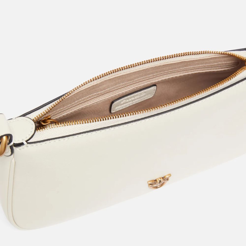 Pinko borsa a tracolla Mini Half Moon Baguette in pelle 105069-A0QO