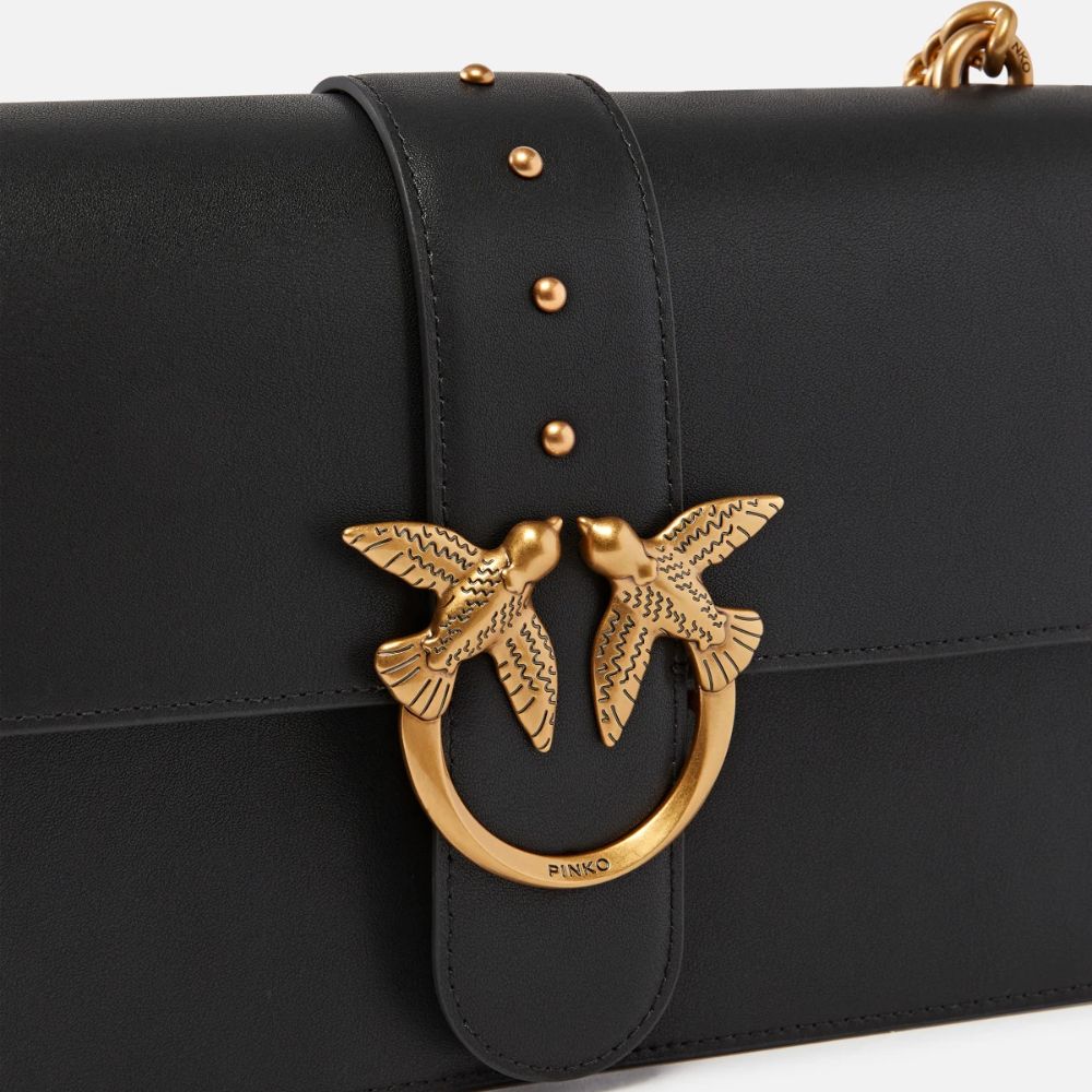 Pinko borsa a tracolla media Love Bag in pelle 105857-A0F1