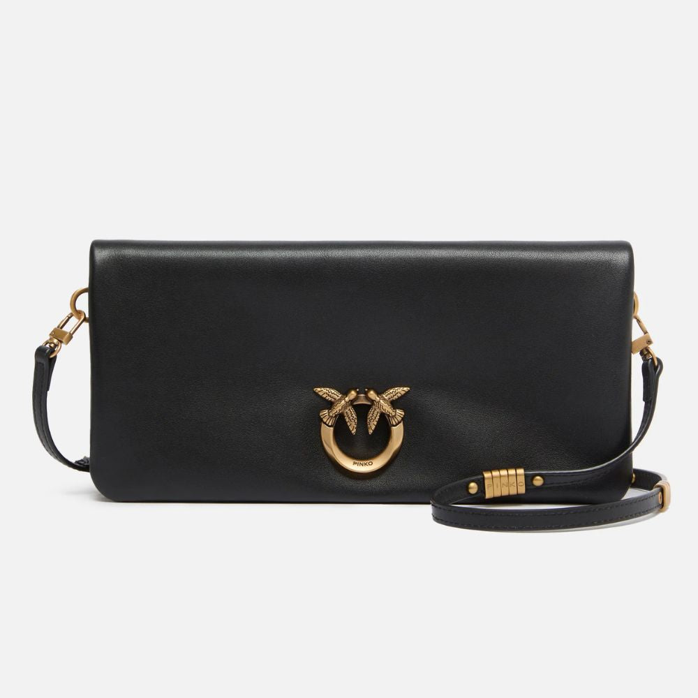 Pinko Pochette a tracolla media Love Bag Click Soft Horizontal in pelle da donna 106022-A0QO