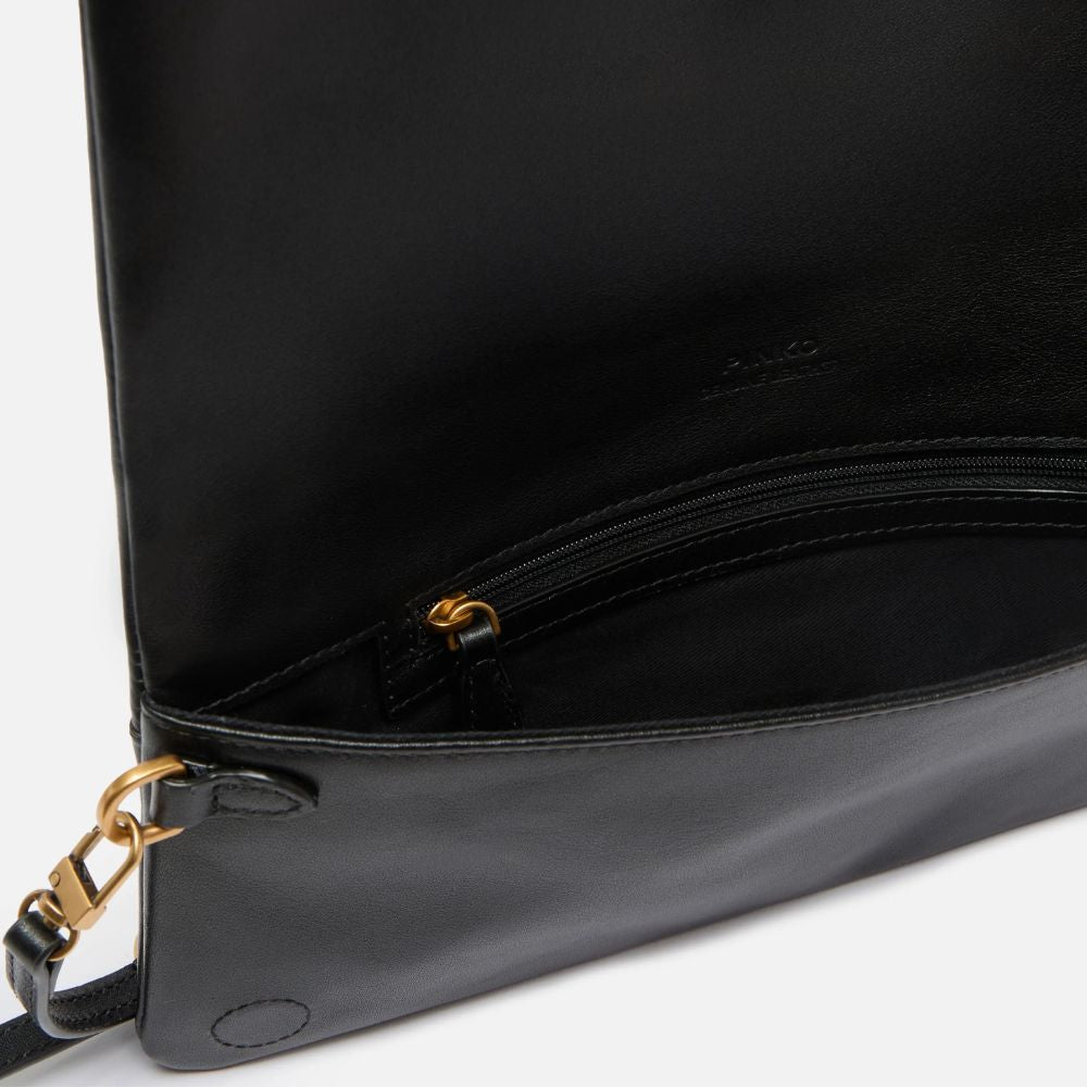 Pinko Pochette a tracolla media Love Bag Click Soft Horizontal in pelle da donna 106022-A0QO