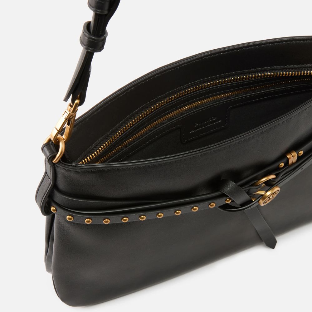 Pinko Borsa a spalla media Belt Bag in pelle da donna 106176-A0QO