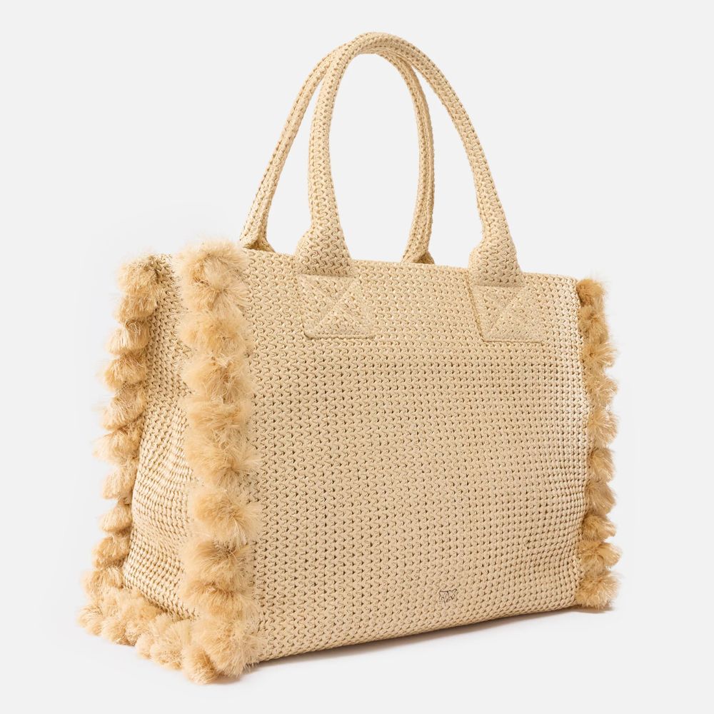 Pinko Borsa shopper media Beach da donna 106673-A39Y