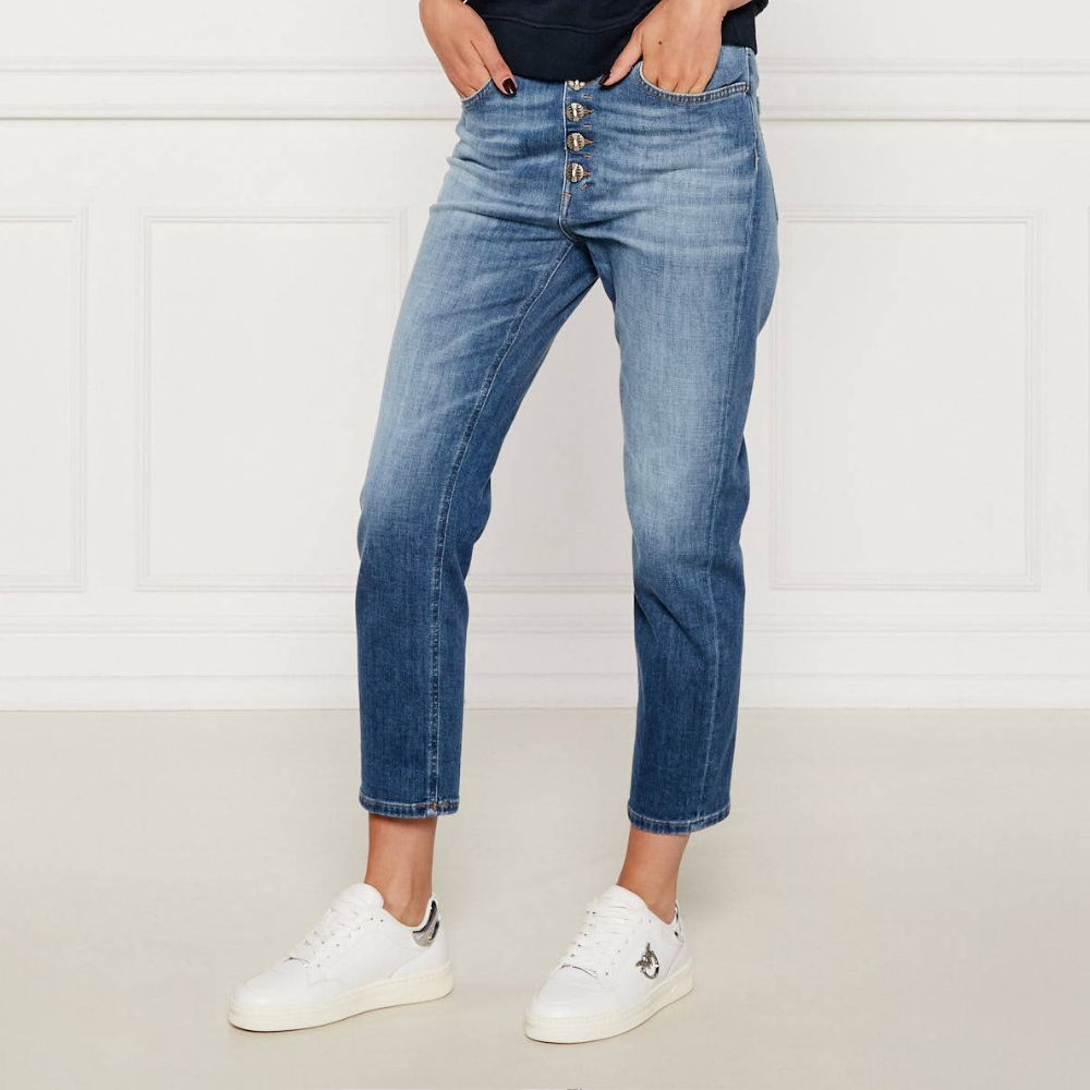 Pinko Sneakers Mandy in pelle da donna SS077P108/Z16