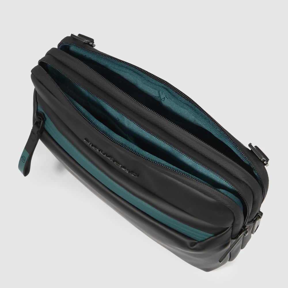 Piquadro pochette/tracolla porta iPad®mini da uomo AC6492C2OW