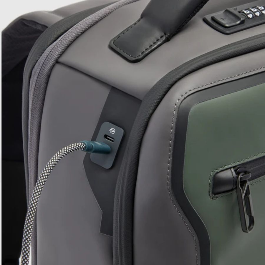 Piquadro Zaino da viaggio resistente all'acqua da uomo CA7151W146