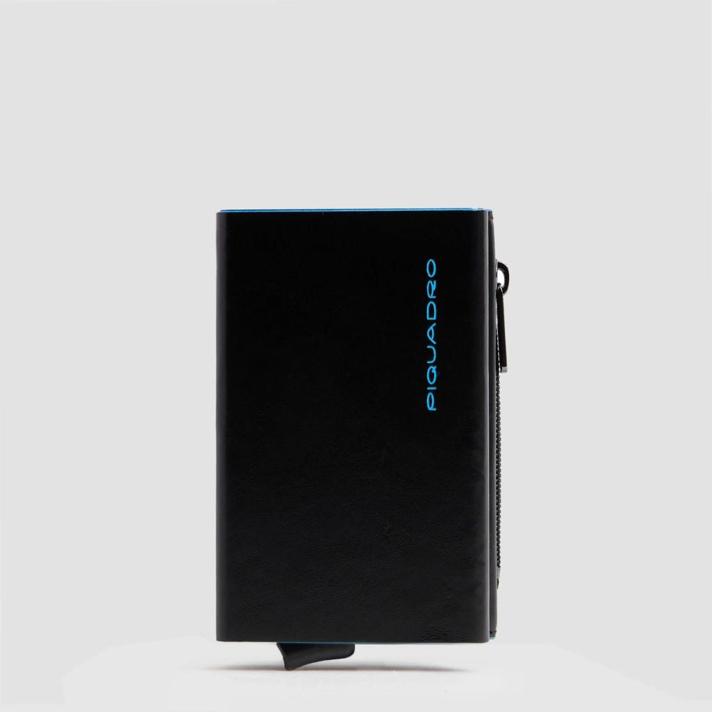 Piqaudro Portacarte da uomo PP5585B2BLR