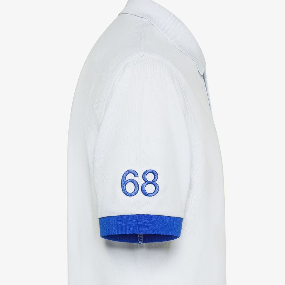 Sun68 Polo big logo fluo da uomo A36121