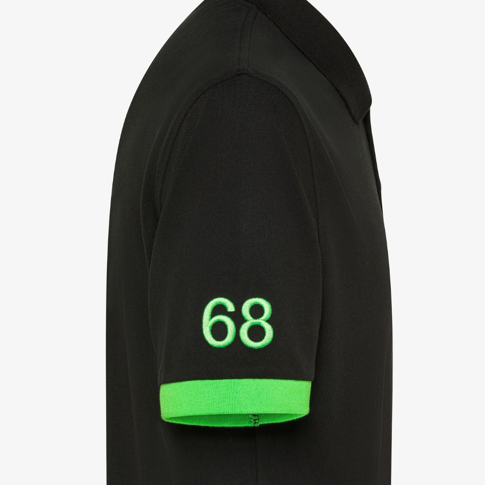 Sun68 Polo big logo fluo da uomo A36121