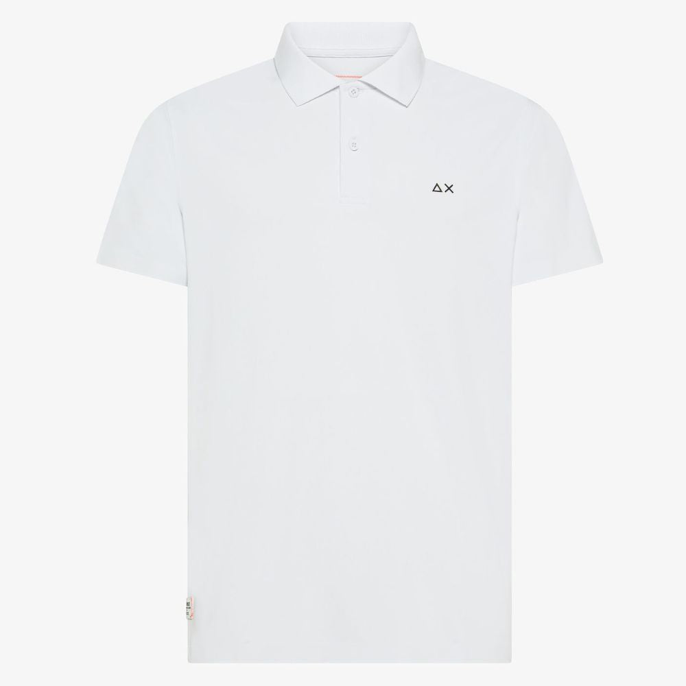 Sun68 polo in piquet tech da uomo A36143