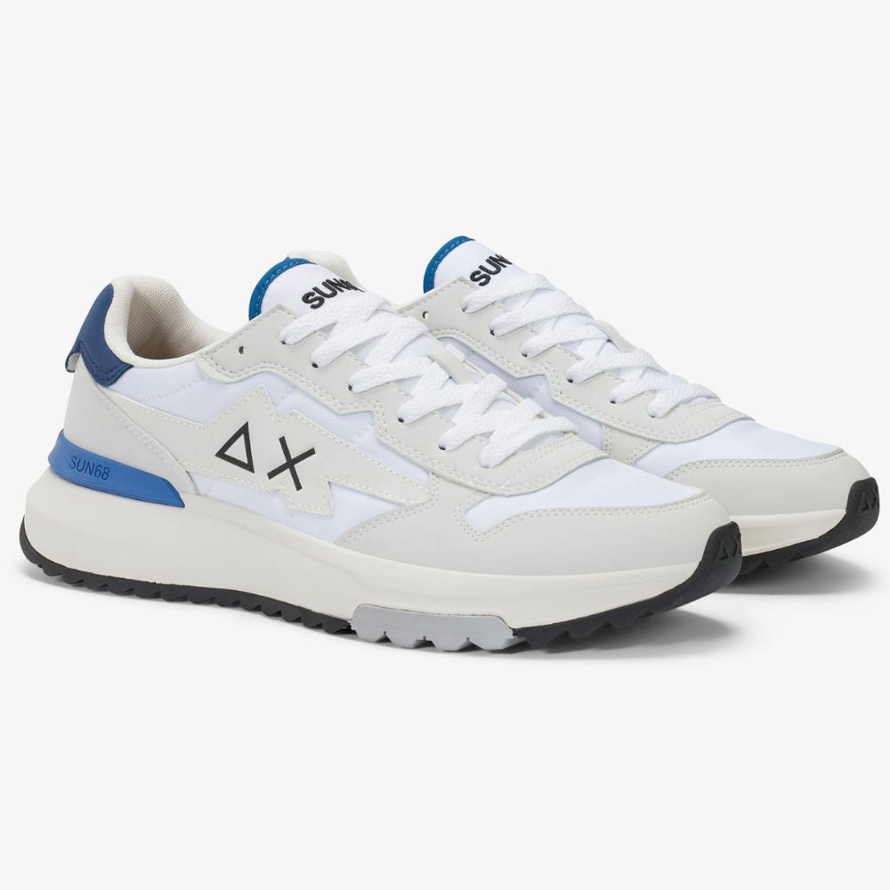 Sun68 Sneaker Niki 2.0 Solid in nylon e PU da uomo Z36121