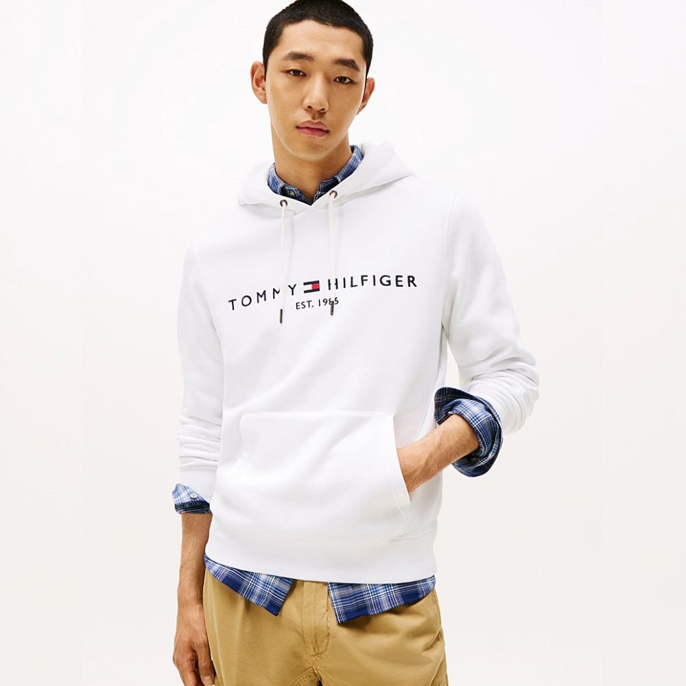 Tommy Hilfiger Felpa con cappuccio da uomo MW0MW11599