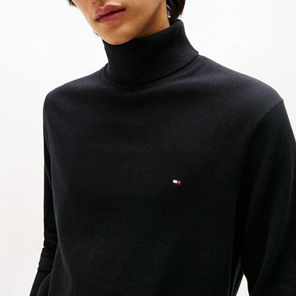 Tommy Hilfiger Pullover con cashmere e collo dolcevita da uomo MW0MW28048