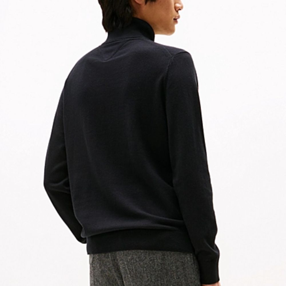 Tommy Hilfiger Pullover con cashmere e collo dolcevita da uomo MW0MW28048