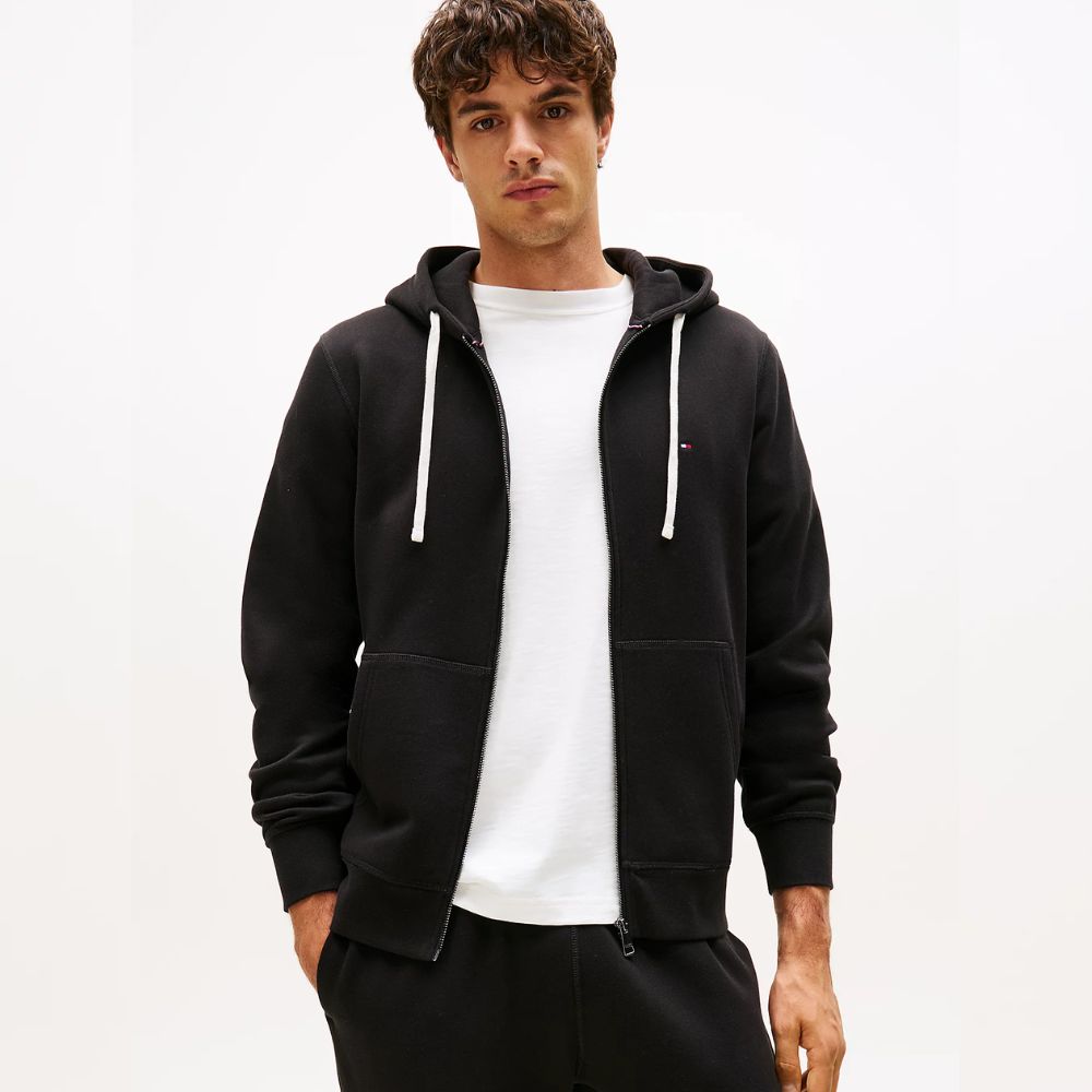 Tommy Hilfiger Felpa con zip da uomo MW0MW37234