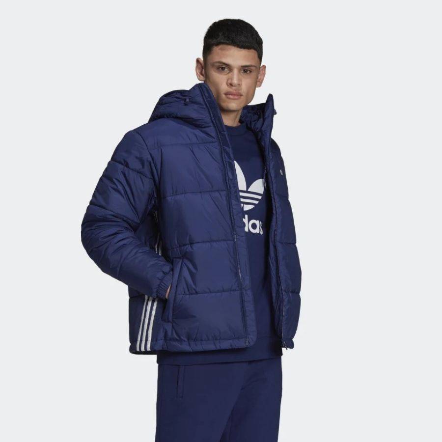 GIUBBINO UOMO ADIDAS PAD HOODED PUFF H13554