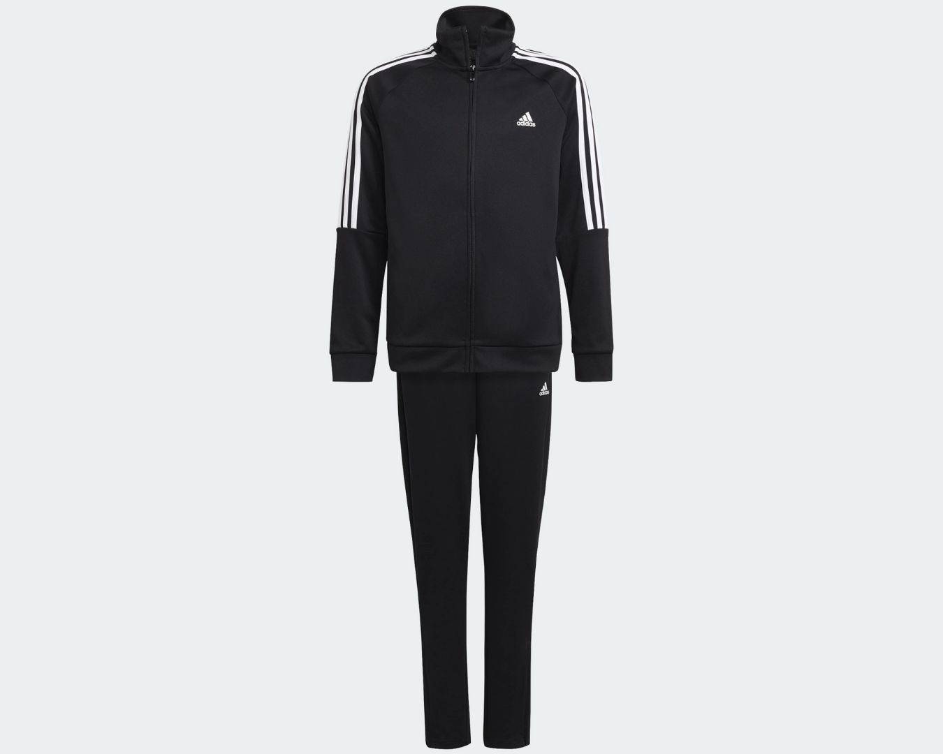 ADIDAS FELPA CON CERNIERA+PANTALONE BAMBINA GS8907